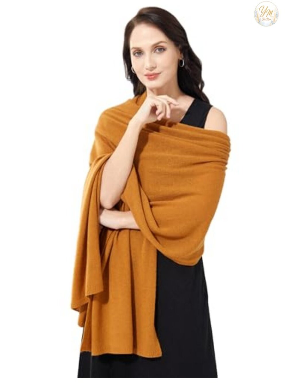 Luxury Cashmere Blend Wrap Scarf Shawl Pashmina for Women Travel Extra Large